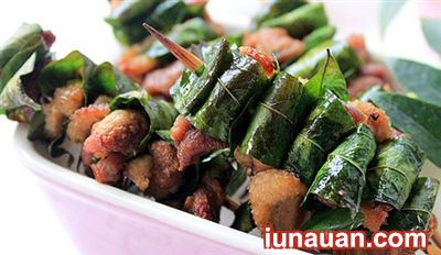 Ảnh minh họa 2 - Ứa nước miếng với món thịt vịt xiên lá mắc mật nướng càng ăn càng thèm !