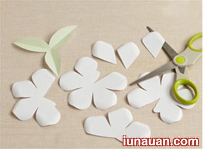 Ảnh minh họa 1 - Cách làm một bó hoa hồng từ giấy trắng siêu lãng mạn