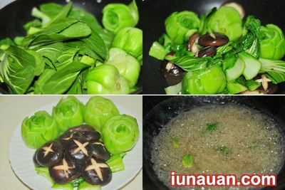 Ảnh minh họa 4 - Hướng dẫn cách làm món cải thìa xào nấm đông cô thơm ngon khó cưỡng !