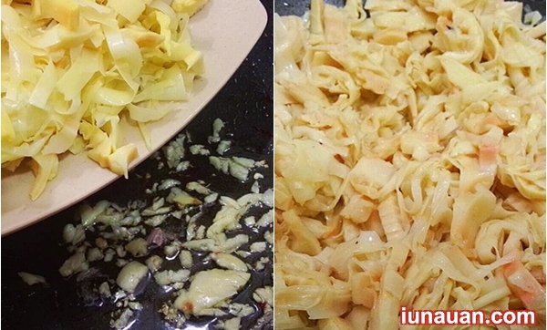 Ảnh minh họa 9 - Chua chua giòn giòn món lòng vịt xào măng chua đưa cơm ai cũng thích !