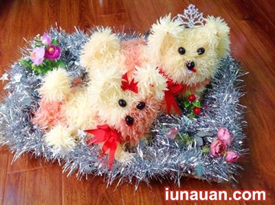 Ảnh minh họa 2 - Tự làm chú chó bưởi đáng iu cho mâm cỗ trung thu !