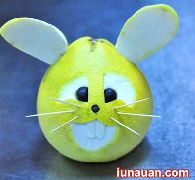 Ảnh minh họa 2 - Sáng tạo với hình chú thỏ con đáng iu từ quả bưởi cho bé dịp tết Trung Thu !