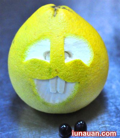 Ảnh minh họa 6 - Sáng tạo với hình chú thỏ con đáng iu từ quả bưởi cho bé dịp tết Trung Thu !