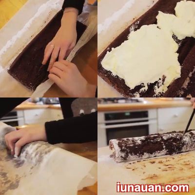 Ảnh minh họa 6 - Hướng dẫn cách làm bánh khúc cây cho noel thật vui !