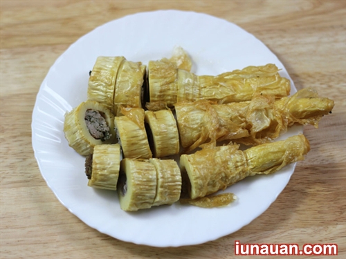 Ảnh minh họa 5 - Vừa ngon vừa lạ với món măng nhồi thịt chiên thơm ngon ngất ngây !