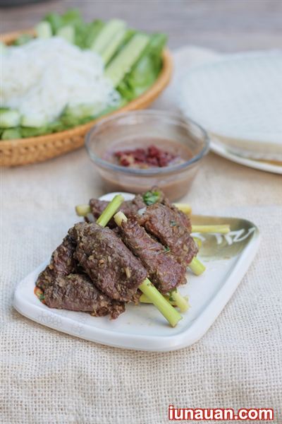 Ảnh minh họa 7 - Ngon nức nở với món bò cuốn sả  thơm ngon lạ miệng !