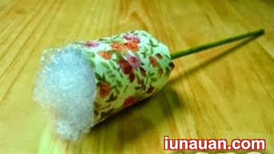 Ảnh minh họa 6 - Cực đơn giản với cách làm hoa tulip vải càng ngắm càng iu !