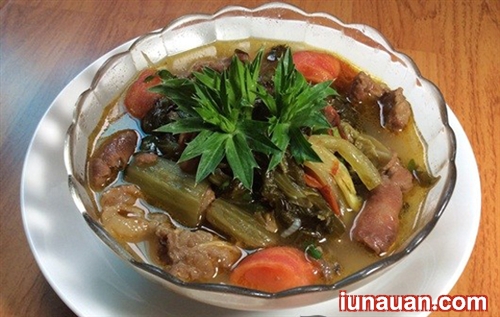 Ảnh minh họa 9 - Cùng cả nhà thưởng thức món gân bò hầm dưa cải chua ngon bá cháy !