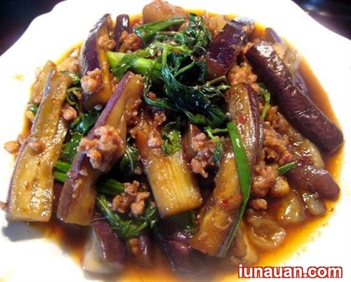 Ảnh minh họa 3 - Đưa cơm với cách làm món cà tím xào thịt băm vừa ngon vừa dễ !