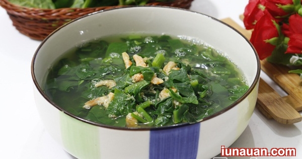 Ảnh minh họa 2 - Nhanh ngọn thơm ngon với cách làm món canh mùng tơi nấu tôm khô ngon tuyệt !