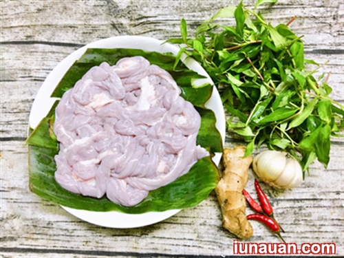 Ảnh minh họa 3 - Hướng dẫn cách làm món lòng non chiên tỏi ớt ngon bá cháy !